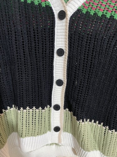 Casual Hollow short cardigan- K03 - Picture 3 of 3