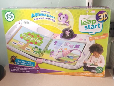 Leap Frog Leap Star 3D On-Screen Animations Enhanced Learning w/Sampler Book 2-7