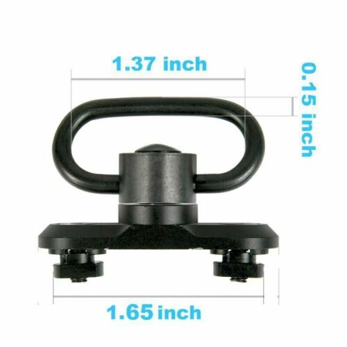 2 Point Sling QD Swivel Rifle Tactical Gun Sling Strap / M-LOK MLOK Swivel Mount - Picture 4 of 41