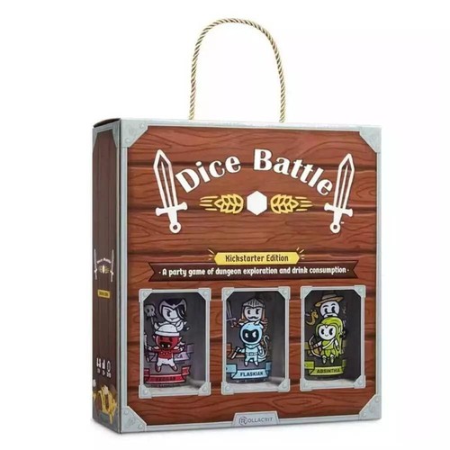 Heroes of Barcadia Board Games Premium Dice Battle Party Board Games Set New~ - Picture 10 of 10