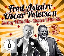 CD DVD Fred Astaire & Oscar Peterson Swing With Me - Dance With Me. 2CD+DVD