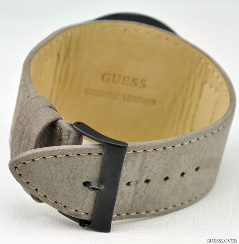 ENVÍO GRATUITO EE. UU. Reloj GUESS Cuero Topo ESPECIAL Nuevo U0181G2 Encantador Elegante - Imagen 5 de 5