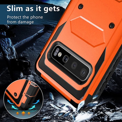 For Samsung Galaxy S10/+/S10e/Note10/+ Case Shockproof Hard Cover+Tempered Glass - Picture 54 of 78
