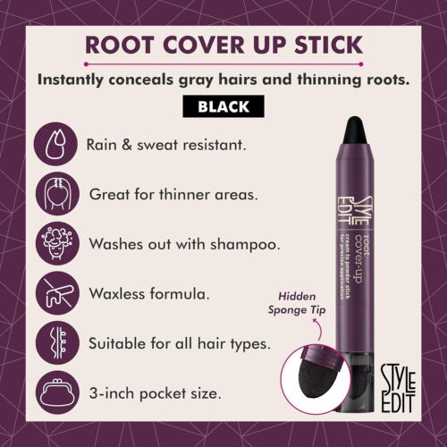 Style Edit Root Cover Up Stick Light Brown - Picture 2 of 6