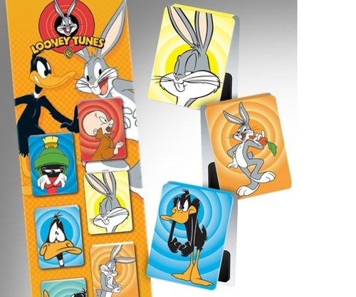 Looney Tunes Mini Magnetic Page Markers BOOKMARKS Bugs Bunny Daffy Duck - Picture 3 of 8
