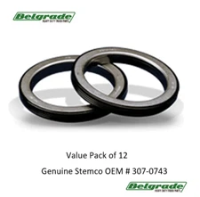 Stemco Oil Seal Genuine OEM # 307-0743 - Value Pack of 12 Seals
