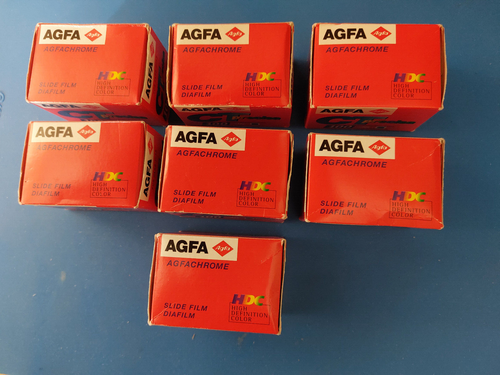 Agfa CT Precisa 100 Color Slide Film 36 Exp. 7 Boxed Rolls. New. Dated 02/2002 - Picture 2 of 5