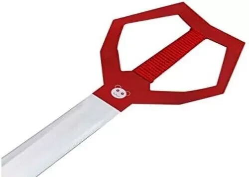 Anime Cutter of Creation Extase Sheele Sword Red - Metal Blade Overall 31" - Picture 2 of 2