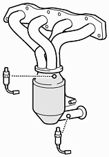 Approved Exhaust Manifold Catalyst for Mini Paceman Cooper 1.6 (2012