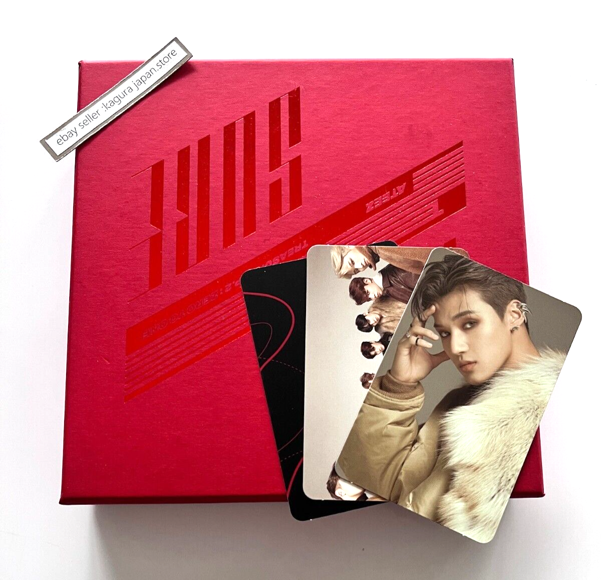 ATEEZ TREASURE EP.2 Zero To One CD + [WOOYOUNG] Photocard + Random