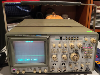 Hitachi Oscilloscope 100MHz Model V-1100A w/Manual Japan