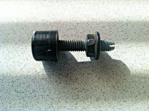 Mercedes-Benz E320 E350 E500 W211 2002-2009 ~ parachoques de goma del capó - Imagen 1 de 3