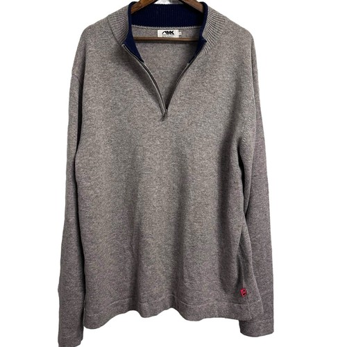 Mountain Khakis Merino Wool Long Sleeve 1/4 Zip Pullover Sweater Grau Herren XL - Bild 3 von 9
