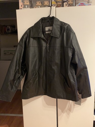 The Sopranos HBO Genuine Leather Jacket Coat On Set Burks Bay New XXL - Picture 1 of 7