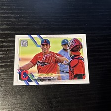 2021 Topps Series 2 #361 James Karinchak - Cleveland Indians Future Stars
