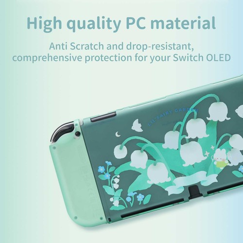GeekShare Schutzhülle für Nintendo Switch / OLED JoyCon Cover Dream Flowers - Bild 2 von 17