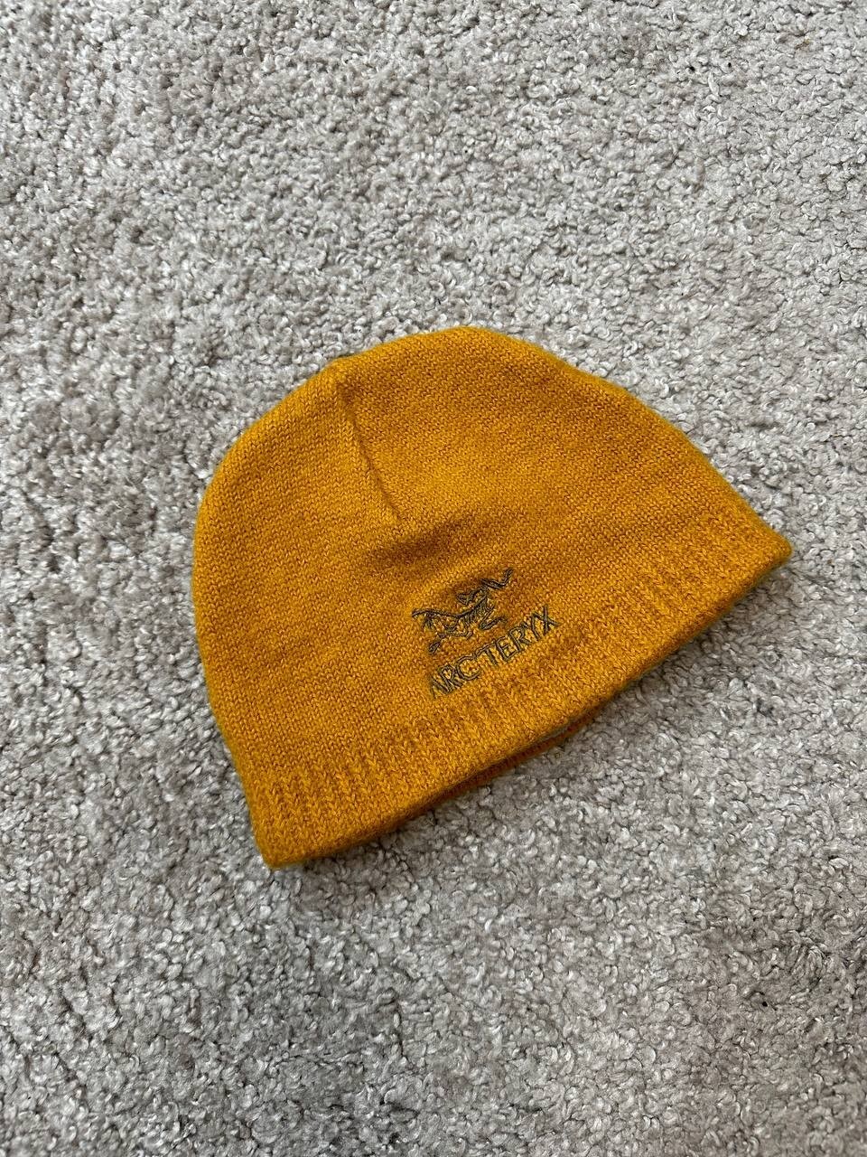 ARC'TERYX Berretto Arcteryx giallo invernale lana taglia unica