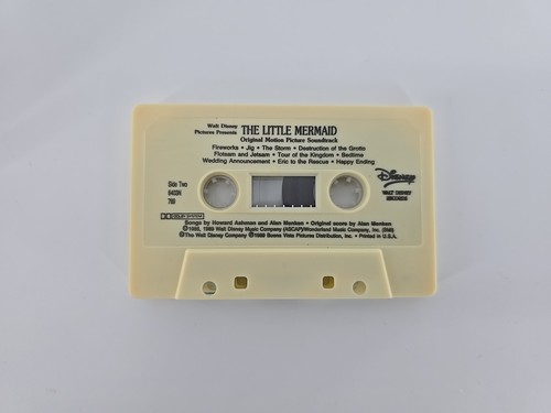 The Little Mermaid, Soundtrack (Audio Cassette Tape, 1989) - Picture 14 of 15