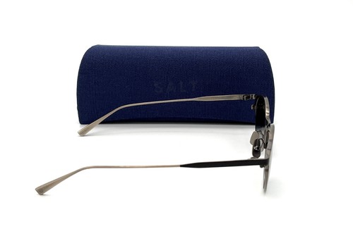 SALT Optics TORRES Black Antique Silver / Denim Gradient 49mm Polarized sunglass - 第 4/4 張圖片