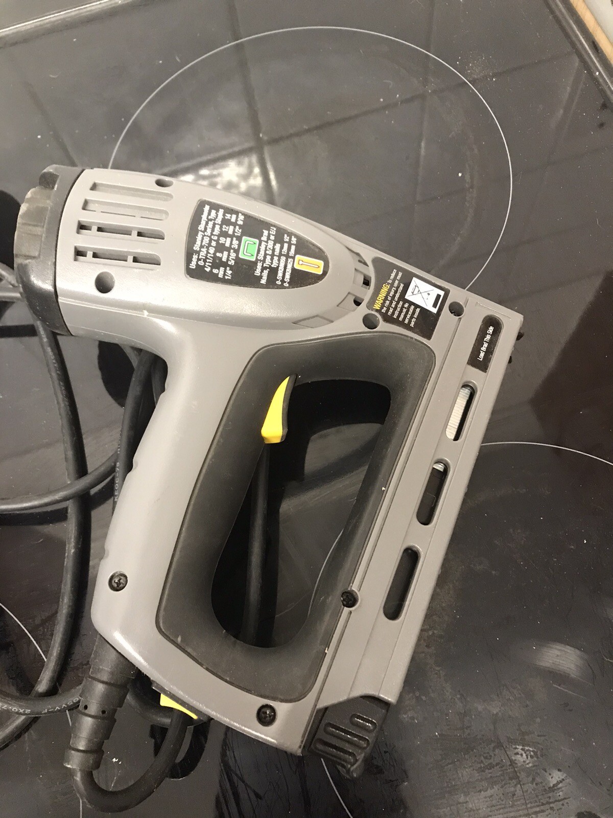 Stanley TRE550 Heavy Duty Electric Staple Nail Gun 0TRA700