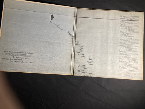 David Lean's Film Doctor Zhivago Vinyl Record w/Sleeve~VG~Vintage 1965 - Picture 2 of 11