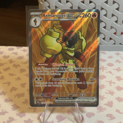 Pokémon TCG Armarouge ex Paradox Rift 218/182 Holo Ultra Rare 524