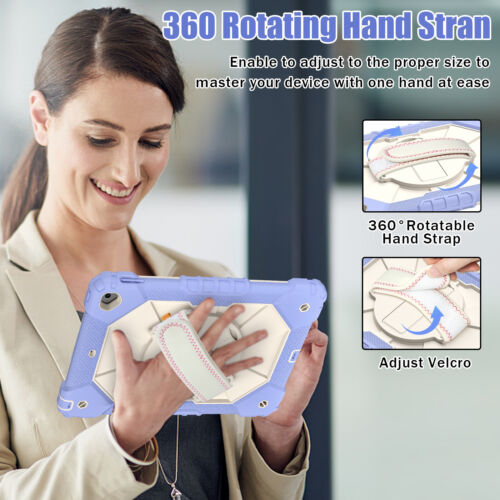 Schultergurt robuste stoßfeste Hülle für iPad 9./8./7. Gen 10,2 Zoll - Bild 65 von 65
