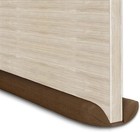Door Draught Excluder, Water Proof Snow Proof Sound Proof Draft Excluder, BROWN