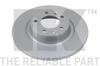 2X NK 313736 Bremsscheibe FüR CitroËN Fiat Peugeot Toyota