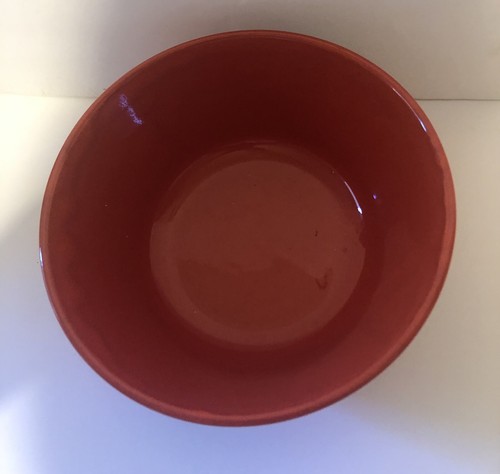 Waechtersbach Germany Stoneware Red Christmas Tree Round Vegetable Serving Bowl - Picture 4 of 4