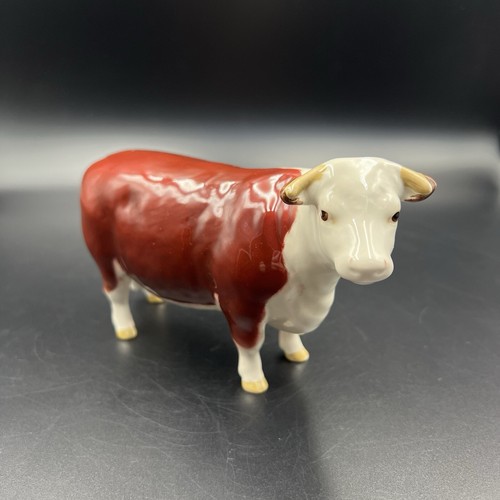 Vintage Beswick Hereford Cow Champion Of Champions Figur Modell Nr. 1360 V RAR