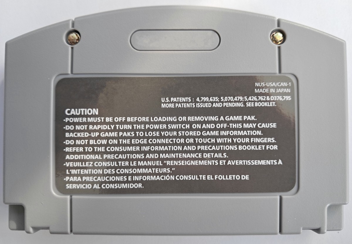 Banjo Kazooie Nostalgia 64 v1.1 N64 NTSC-U US USA Canada EXPANSION