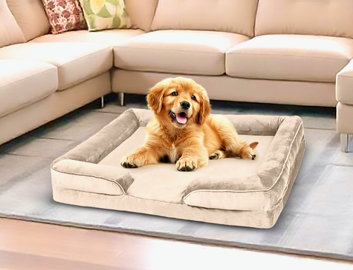 Premium Pet Memory Foam ORTHOPAEDIC DOG BED – Removable Cover - Small to XLarge - Picture 12 of 16