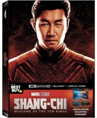 Shang-Chi and the Legend of the Ten Rings (4K UHD/Blu-Ray/Digital Steelbook)