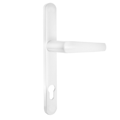 Türgriff / Türdrücker / Türklinke Drückergarnitur DHS 92mm - weiß 2x Griff - Bild 2 von 5