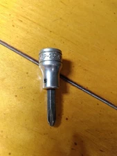 Snap On 3/8" Drive Socket Phillips Bit Screw Driver FP-22-A