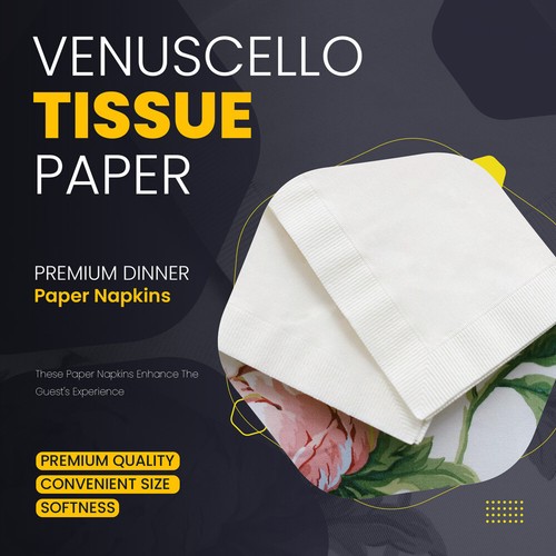 Combinations Paper Napkins Colorful Tissue Serviettes 3 Ply for 40 cm x 40 cm - Picture 6 of 31