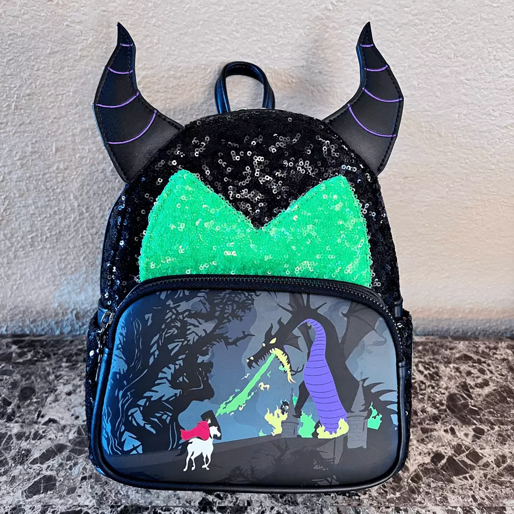 loungefly maleficent dragon backpack