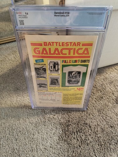 CGC 9.6 White Pages Daredevil #158 Mai 1979) Frank Miller Run Begins  - Bild 8 von 14