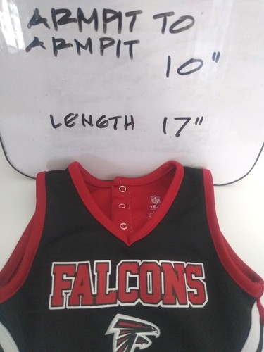 Atlanta Falcons NFL Team Apparel Girls Toddlers 3T Black Red Cheerleading Dress - Picture 4 of 8