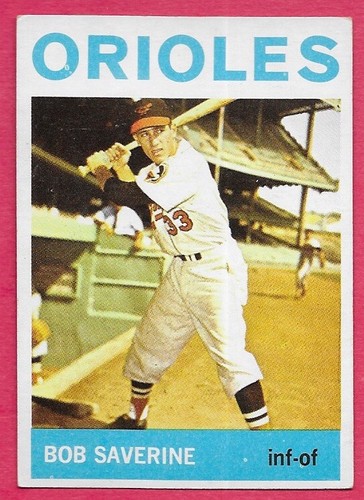 1964 Topps Baseball cards - commons and semi stars - you pick - Afbeelding 205 van 282