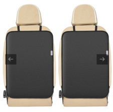 MEOLSAEK 2 Pack Backseat Protector Seat Covers Kick Mats For Kids