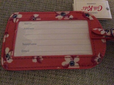 cath kidston luggage tag