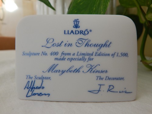 Estatuilla de porcelana Lladro 2002 retirada artículo #01016887 (TF1007) - Imagen 19 de 19