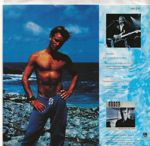 STING LOVE IS THE SEVENTH WAVE SPECIAL VERSION USA SINGLE + GREAT PICTURE SLEEVE - Picture 2 of 2