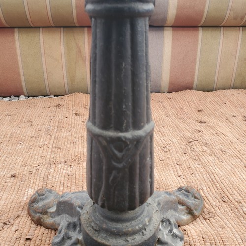 Vintage cast table base west coast industry san francisco/los angeles China - Picture 3 of 10