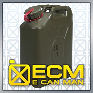 Jerry Can 20litre MFC MILITARY FUEL CONTAINER Drab Olive BRAND NEW RED STRAP