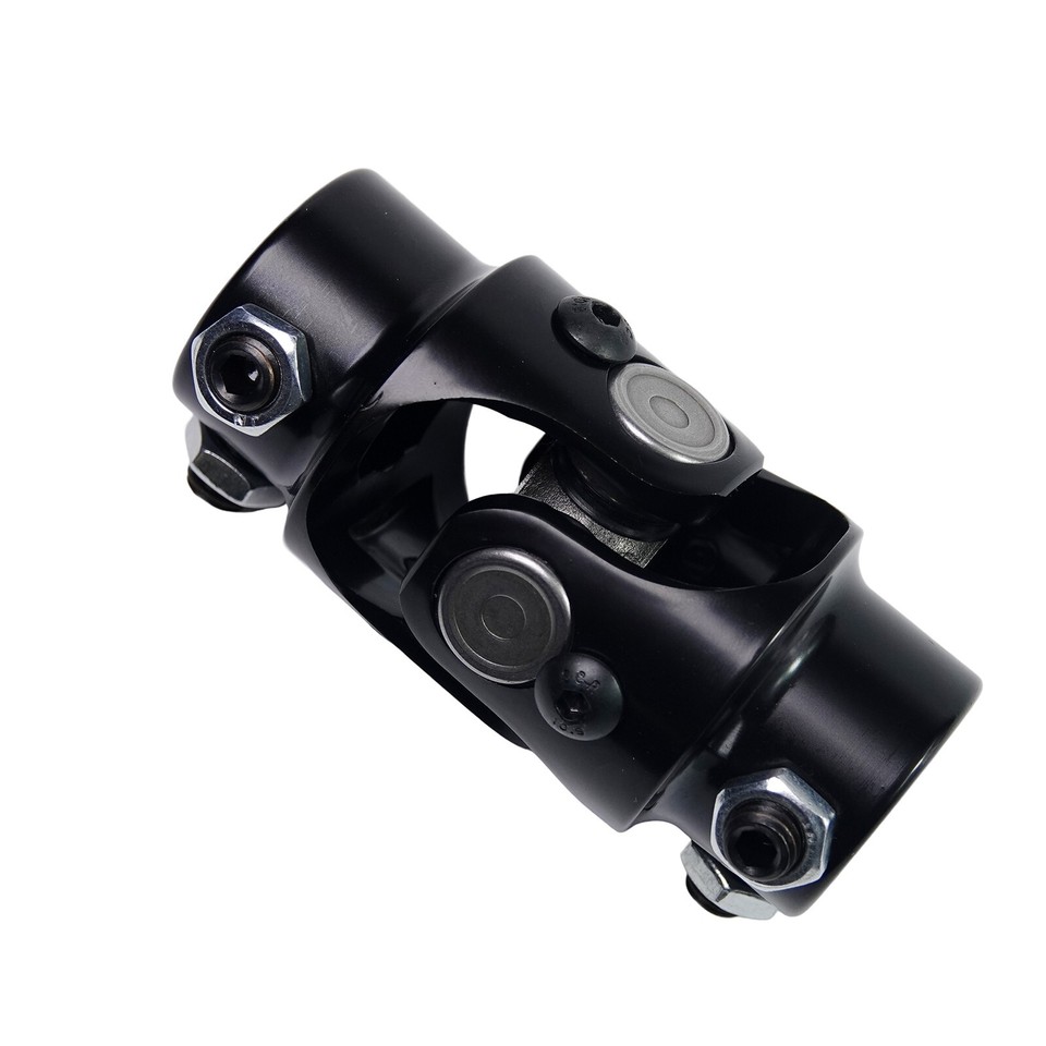 JEGS 607005 Steering U-Joint 3/4 In. DD X 1 In.-48 Spline Steel Nickel Plated Fi - Foto 4