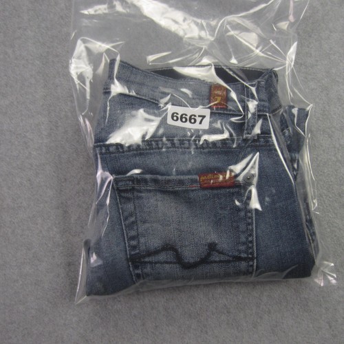 7 For All Mankind Roxanne Jeans Women's Size 26 Low-Rise Slim Fit Stretch USA - Bild 14 von 14