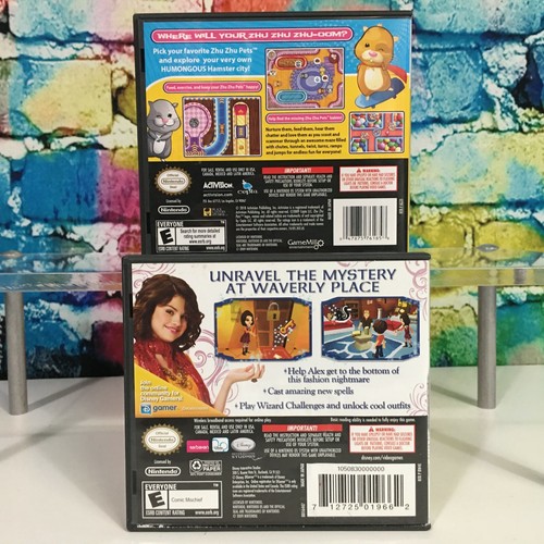 6 Videogiochi Nintendo DS Disney Nickelodeon Wizards Crayola Brain Age Divertimento Bambini - Foto 11 di 12